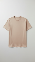 Cotton Crewneck T-Shirt in Premium Jersey