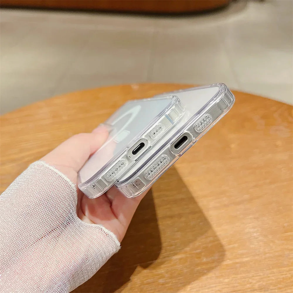 Crystal Clear MagSafe Case for iPhone | Premium Protection & Style