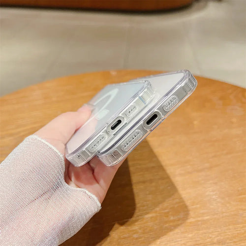 Crystal Clear MagSafe Case for iPhone | Premium Protection & Style