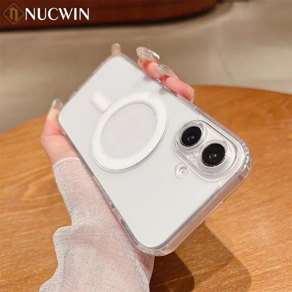 Crystal Clear MagSafe Case for iPhone | Premium Protection & Style